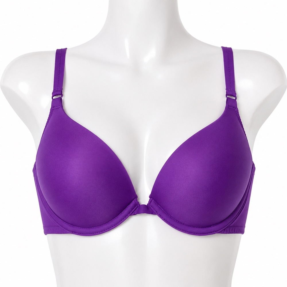 NEW Victoria's Secret Purple Padded Push-Up Bra Size 34B Sexy Tee